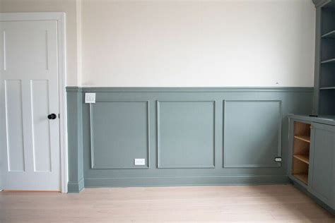 Painted to be if you know your. How to Add Chair Rail to a Bare Wall | Picture frame ...