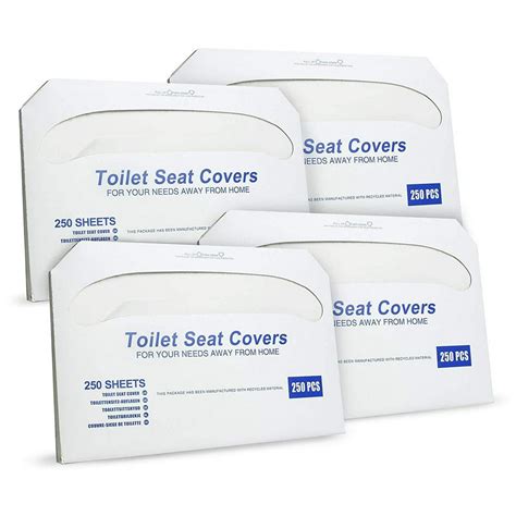 Paper Toilet Seat Covers Disposable Half Fold Toilet Seat Cover