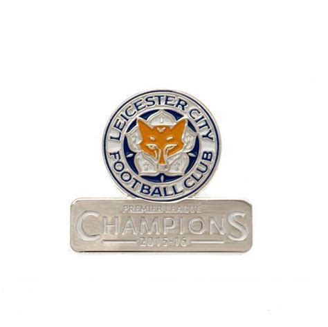 Leicester City Fc Badge Champions Ob Pin Lapel Souvenir For Sale Online