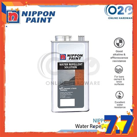 Nippon Paint Water Repellent Solution Cat Waterproof Paint Sealer