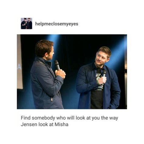 Supernatural Tumblr Textpost Cast Cockles Misha Collins Jensen Ackles Destiel Supernatural