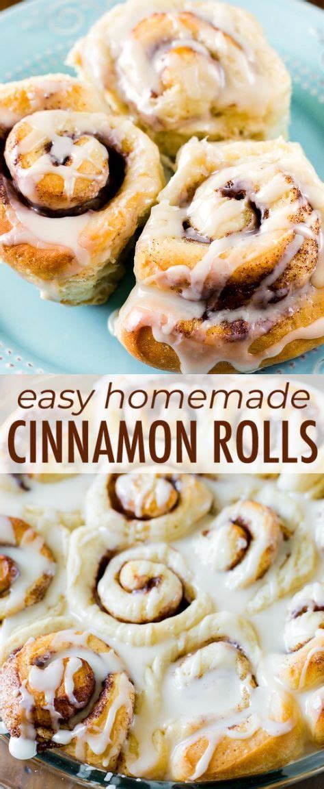 Easy Cinnamon Rolls Only 1 Rise Sally S Baking Addiction Artofit