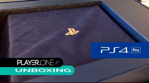Playerone Unboxes Playstation Ps4 Pro 500m Limited Edition Youtube