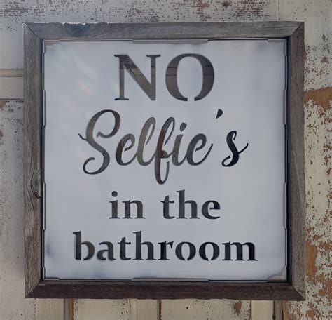 Funny Bathroom Signs K M Design And Fabrication