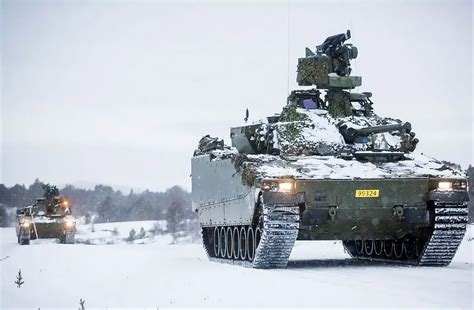 not just sweden norway may give ukraine cv90 infantry fighting vehicles