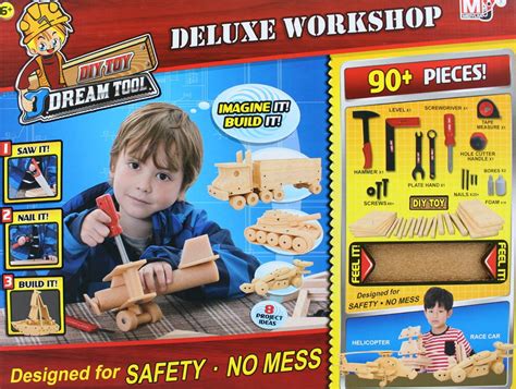 Wood Workshop Kit For Kids Craft Kit Construction Toy