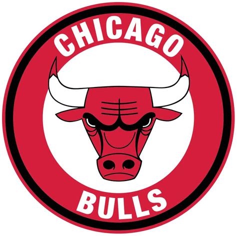 Chicago Bulls Circle Logo Vinyl Decal / Sticker 5 sizes!! | Sportz For Less