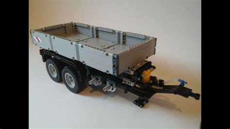 Lego Technic Moc Unimog U400 Kippanhänger Youtube