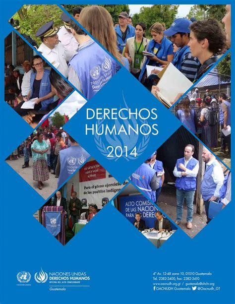 Informe Anual 2014 By Oacnudh Guatemala Oficina Del Alto Comisionado