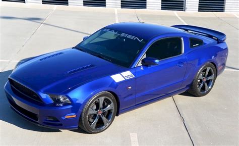 Deep Impact Blue 2014 Saleen 302 Ford Mustang Coupe Mustangattitude