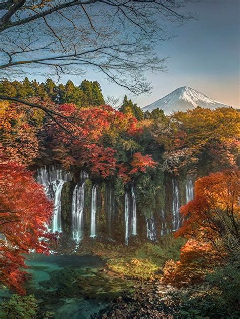 Shiraito Falls Japan Shiraito Falls Is A Waterfall In Fujinomiya