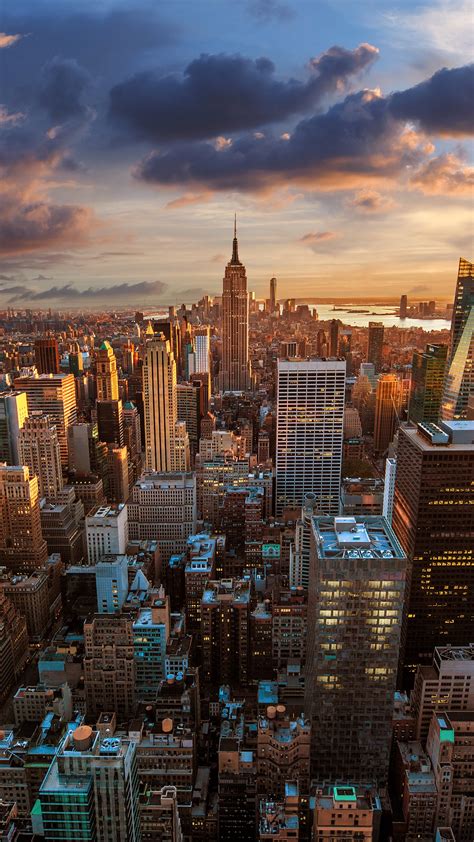 Skyline Manhattan New York City 4k Wallpapers Hd