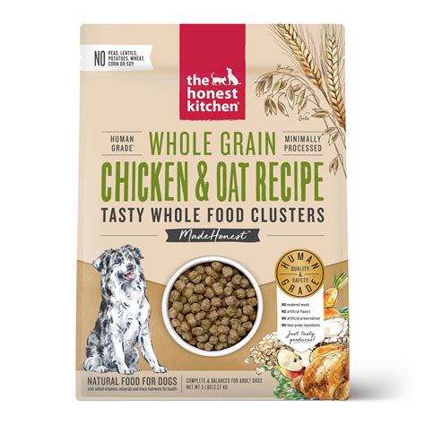 The Honest Kitchen Whole Food Clusters Whole Grain Chicken And Oat Recipe