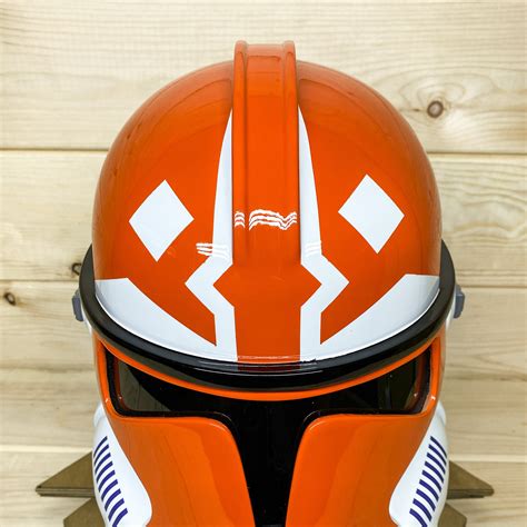Ahsoka Clone Trooper Star Wars Helmet Clean 332nd Company Etsy