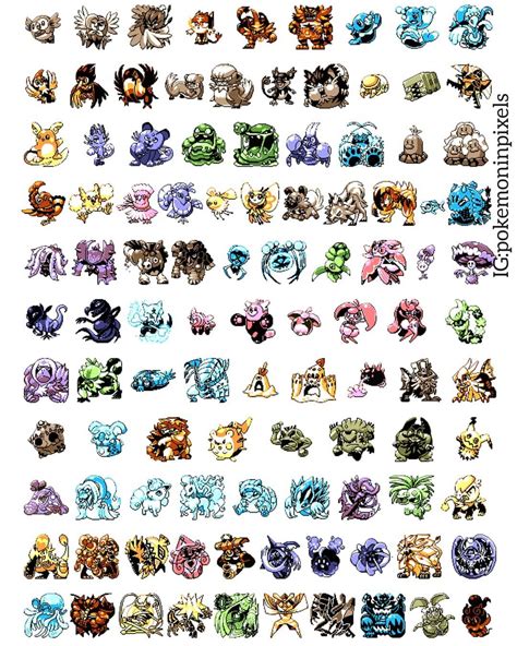 Johto League Pokemon List Pokemon Drawing Easy