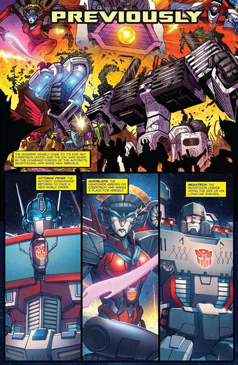 transformers more than meets the eye 28 preview transformers news tfw2005