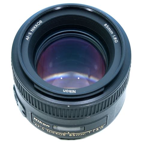 Used Nikon 85mm F18g Af S Nikkor Lens With Digieye 67mm Hd Uv