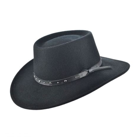 Stetson Black Hawk Crushable Cowboy Hat Western Hats