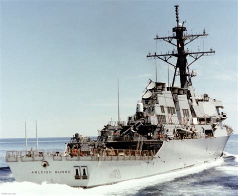 Uss Arleigh Burke Ddg 51 Destroyer Us Navy