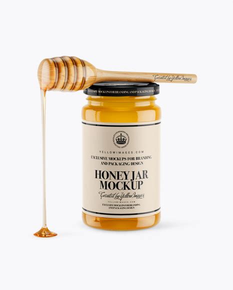 It's perfect for branding projects, packaging and label design, product advertising, and web presentations. 145+ Best Honey Jar Mockup Templates | Free & Premium
