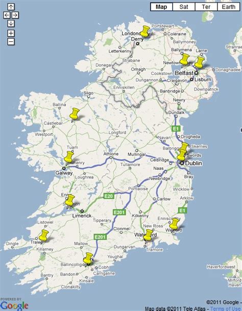 Hertz Ireland Car Hire Locations Dublin Shannon Cork Belfast Knock