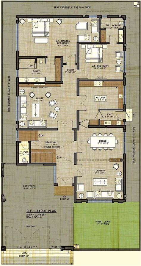 2400 Sq Ft House Plans 3d Duplex Floor Plans 40x60 House Plans West