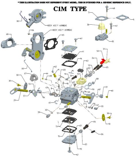 Zama Carburetor Parts Diagram