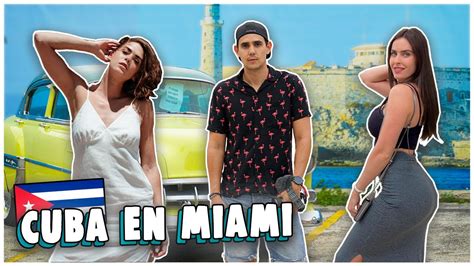 Modelo De Cuba Nos Invita A Comer 🇨🇺 Vlog En Miami 🏝 Youtube