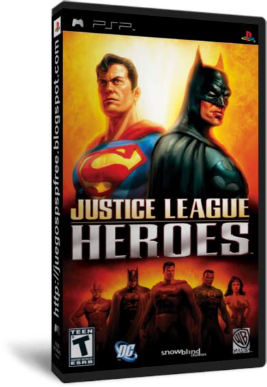 Justice League Heroes Juegos Psp En 1 Link
