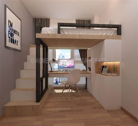 Small Bedroom Design Loft Bed