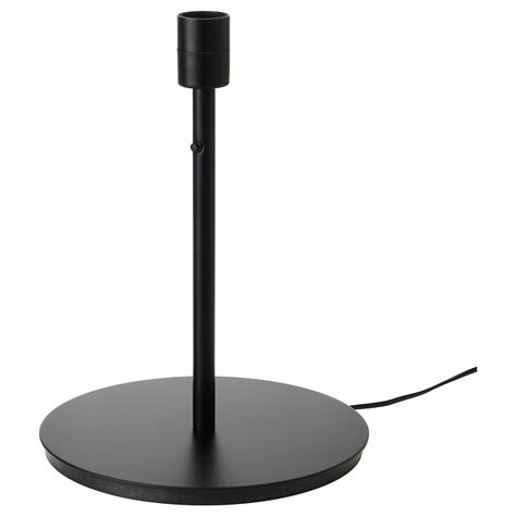 Skaftet Black Table Lamp Base 38 Cm Ikea