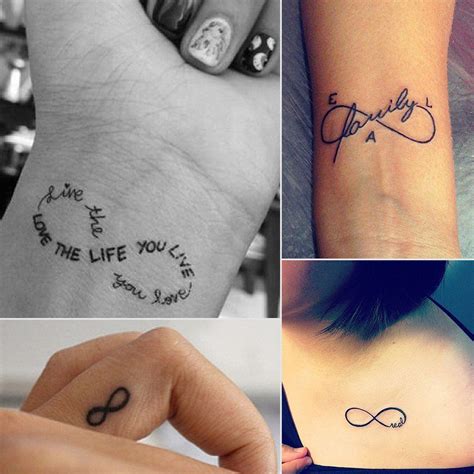 15 Amazing Infinity Tattoo Designs For Ladies Image Hd