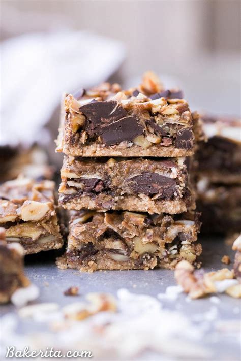 Paleo magic cookie bars are almost too easy to make: Paleo Magic Cookie Bars (Gluten Free + Vegan) - Bakerita