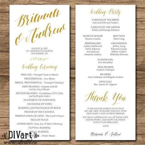 We did not find results for: Wedding Program, Ceremony Program - PRINTABLE or PRINTED - Order of Service - double-sided ...