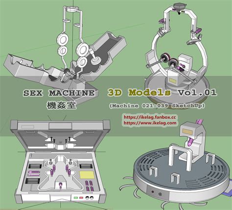 Sex Machines 3d Models Vol 01 By Ikelag Hentai Foundry