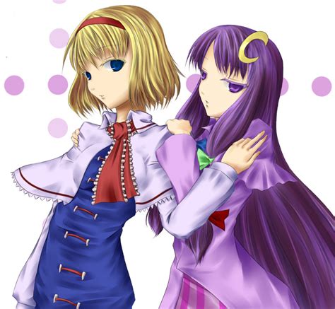 Alice Margatroid And Patchouli Knowledge Touhou Drawn By Boosttomato