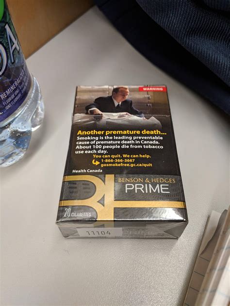 'cause if the lord is gonna find me, he'd better start looking today. (Canada) Benson and Hedges Prime. Anybody ever smoked ...