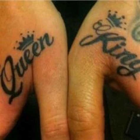 40 king and queen tattoos that will instantly make your relationship official tattooblend