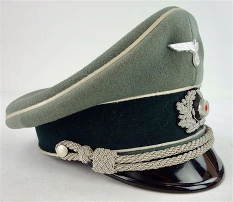 Imcs Militaria Wehrmacht Infantry Officers Visor Cap