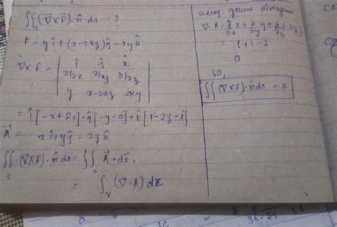 Example Evaluate Vxf N Ds Where F Yi X 2xz J Xyk And S Is The Surface