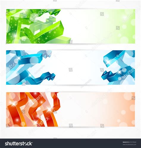 Cool Web Banners Raster Stock Photo 81515524 Shutterstock