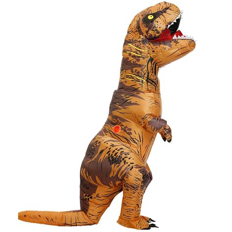 Adult Kids Inflatable Dinosaur Costume T Rex Costumes Men Women