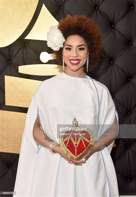 Singer Joy Villa Attends The 59th Grammy Awards At Staples Center On Photo D Actualité
