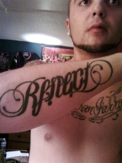 Respect Tattoos For Men Ideas And Inspiration For Guys