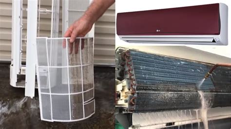 How To Clean Split Air Conditioners At Home AC Filter Cleaning