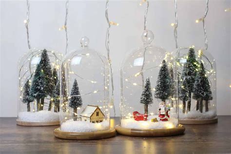 Diy Snow Globes Using Christmas Lights Christmas Snow Globes Diy