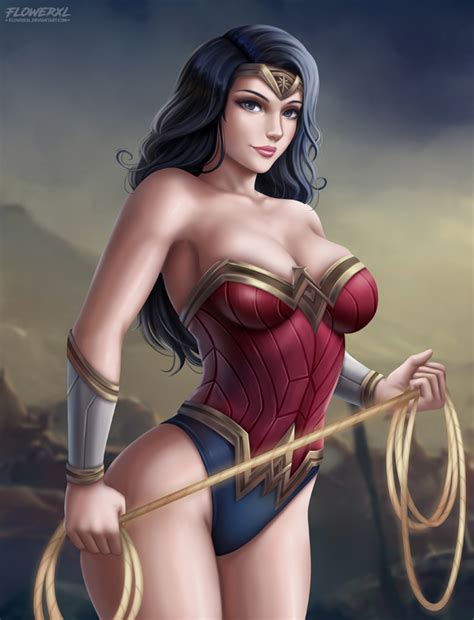Wonder Woman By Flowerxl Hentai Foundry