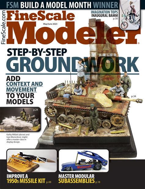 FineScale Modeler Essential Magazine For Scale Model Builders Model Kit Reviews How To Scale