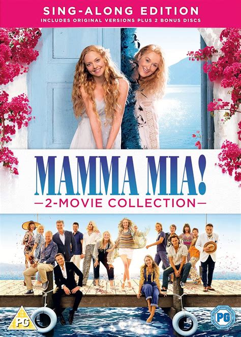 Mamma Mia 2 Movie Collection Dvd 2018 Uk Amanda Seyfried Lily James Meryl