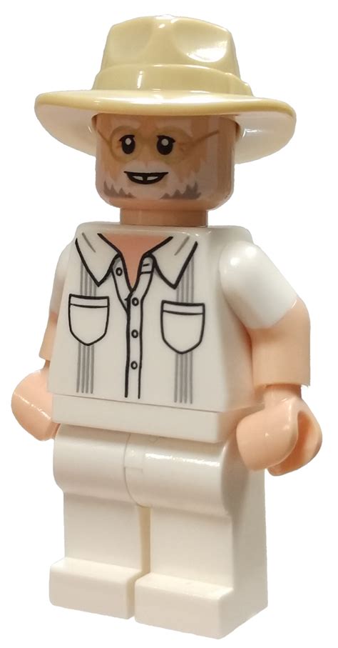 Lego Jurassic World John Hammond Minifigure Loose Ebay